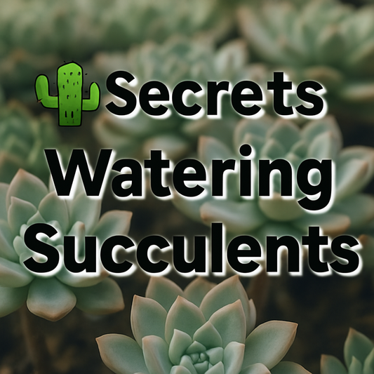 Secrets to Watering Succulents Like a Pro