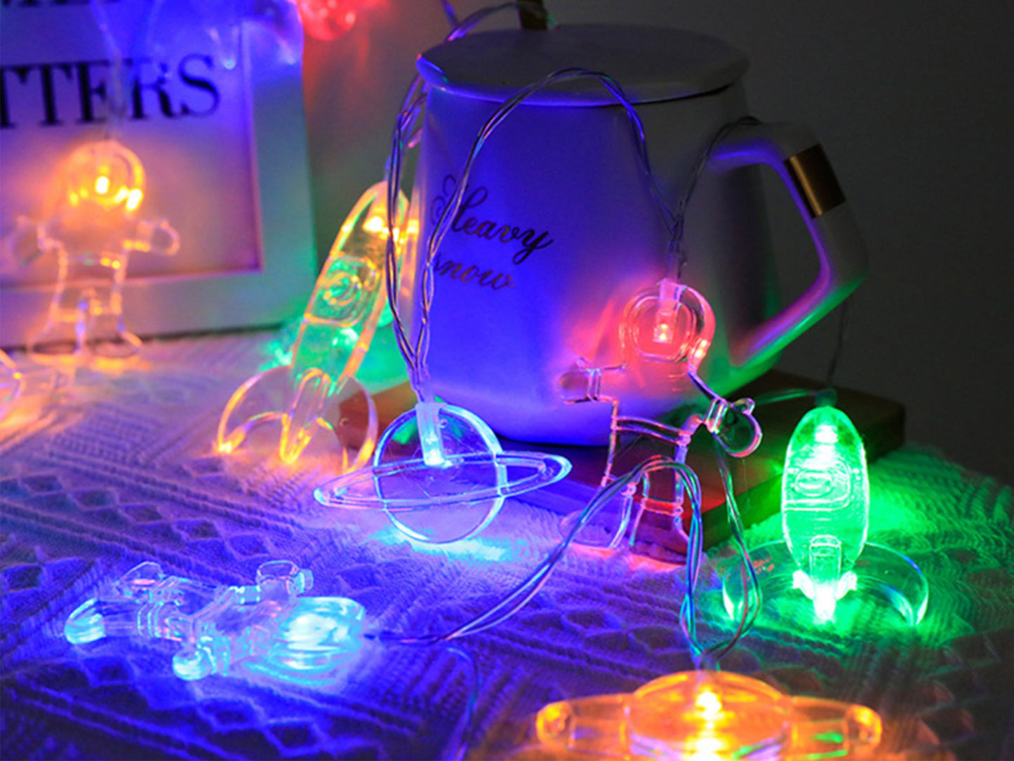 Astronaut Space Fairy String Lights