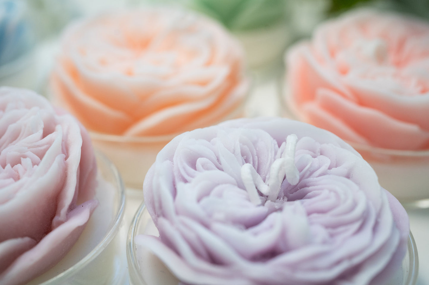 David Austin Rose Candles, Handmade Scented Soy Wax Candles, Home Fragrance, Homewarming Gifts