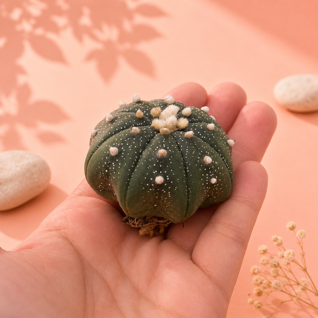 Astrophytum Asterias (Star Cactus) | 4.8-5.8cm | 3 Styles Available | Bare Root